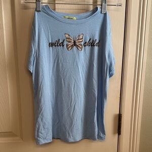 Wild Child Blue Kids Tee